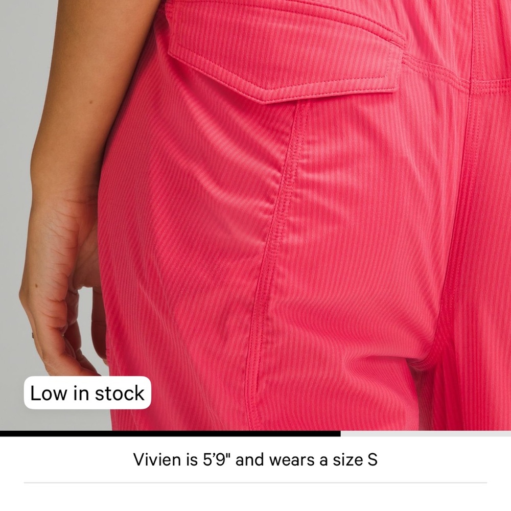 NWT lululemon athletica Pink Dance Studio Relaxed-Fit Mid-Rise Cargo Pant - Picture 6 of 13
